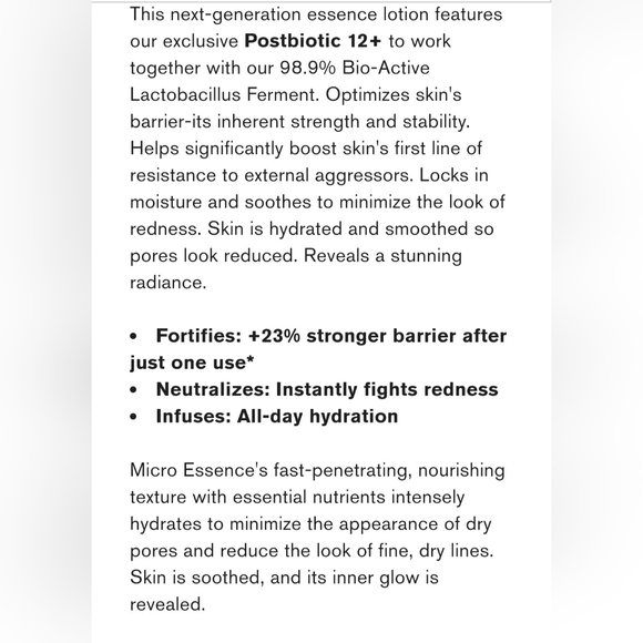 Estee Lauder Micro Essence Treatment Lotion With Bio-Ferment - Picture 6 of 9